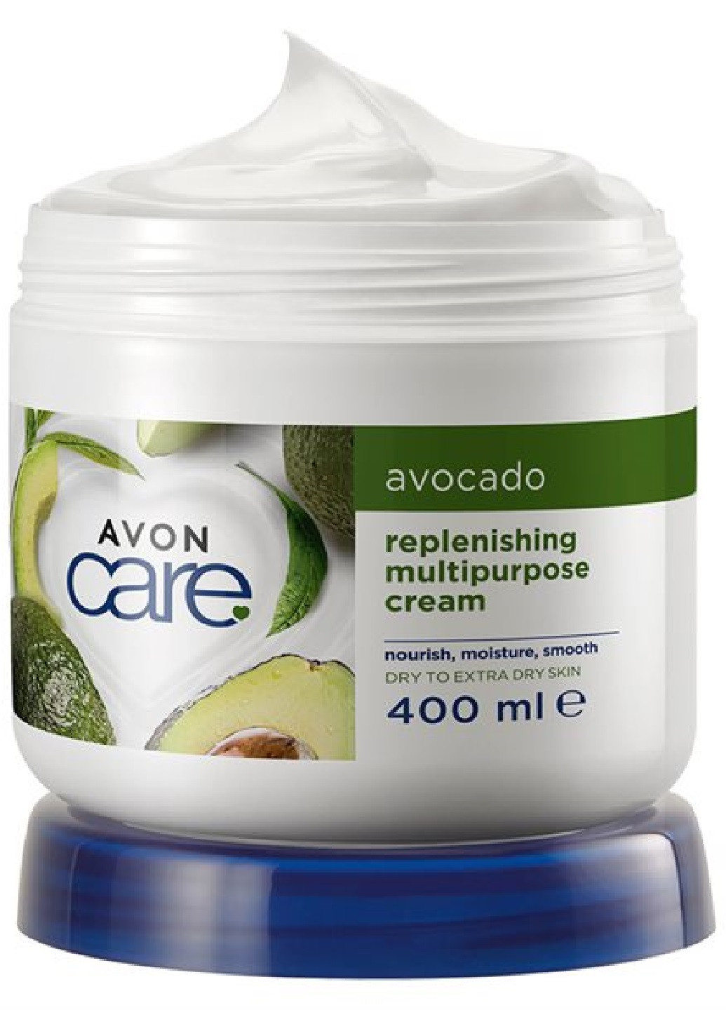 Зволожувальний мультифункціональний крем для обличчя, рук і тіла з олією авокадо (400 мл) Avon (260134051)