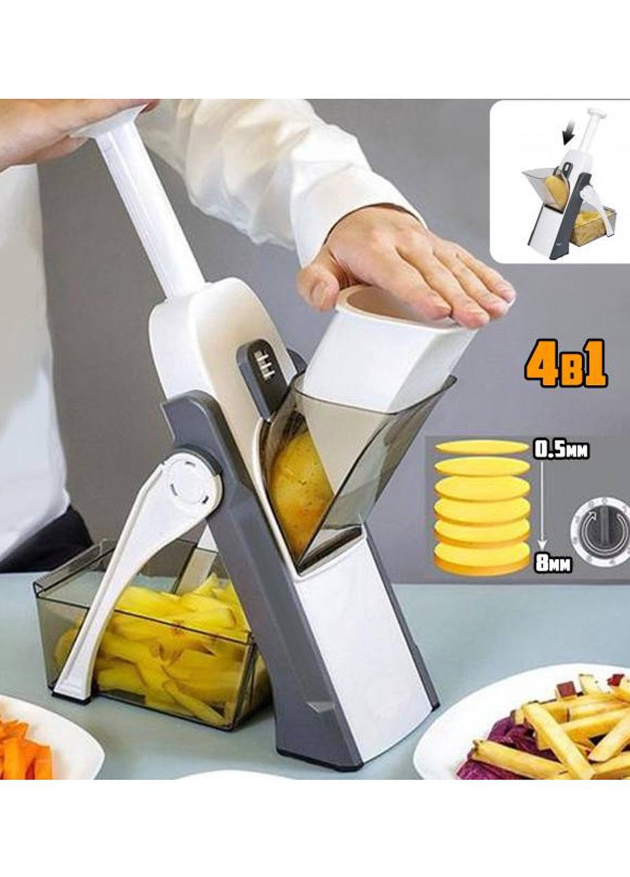 Універсальний слайсер овочерізка для овочів та фруктів з контейнером Stenson Multislicer (258050995)