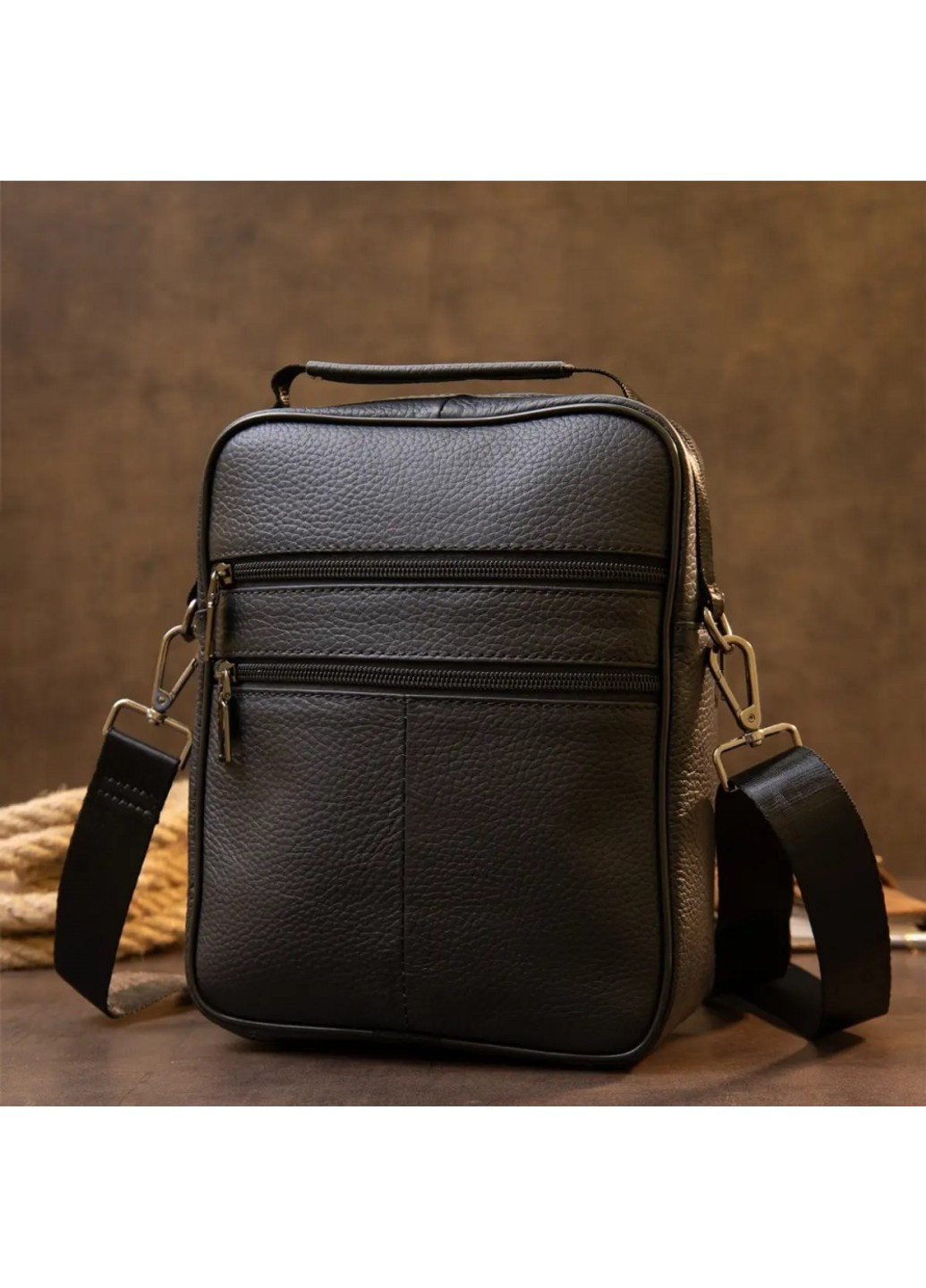 Мужская кожаная сумка через плечо 20393 Vintage (269994117)