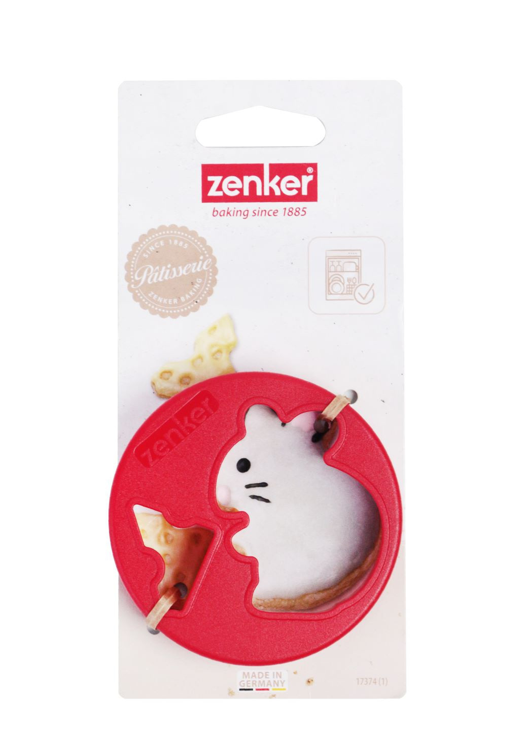 Форма для вырезания печенья Мишка красный Zenker (259351344)