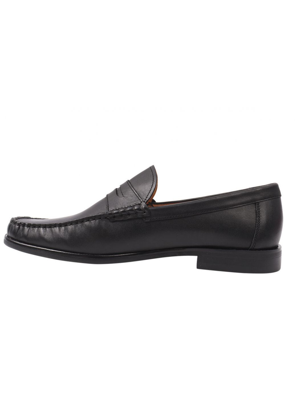 Черные туфли мужские из натуральной кожи, на низком ходу, черные, Conhpol