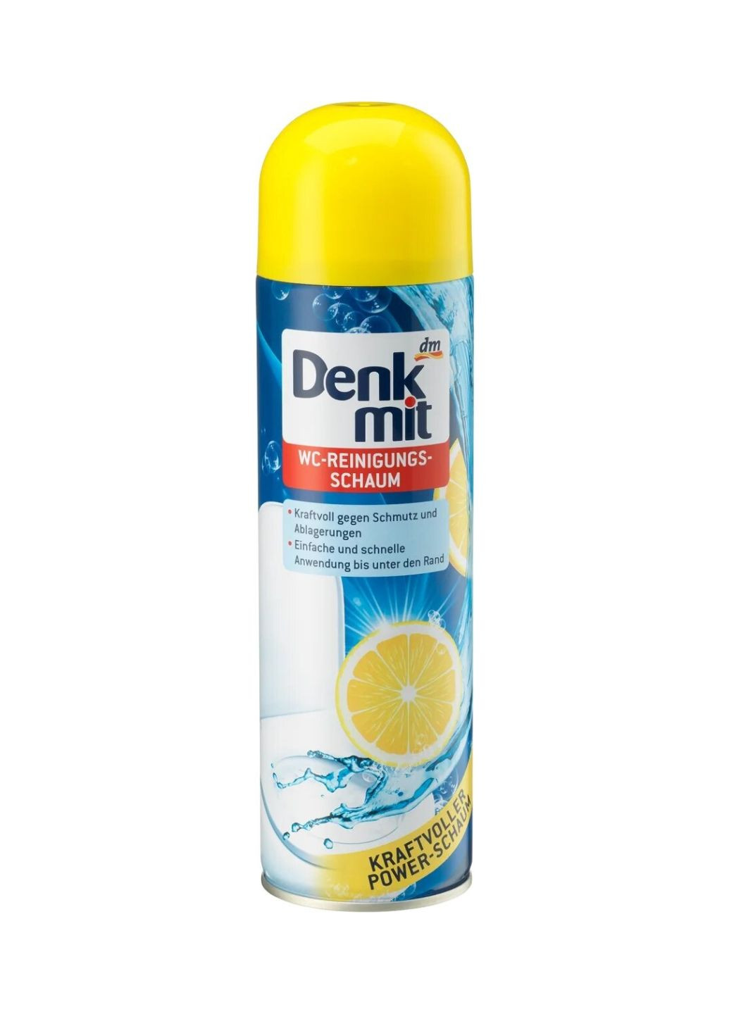 пена для чистки унитаза Лимон 500 мл Denkmit (276459460)