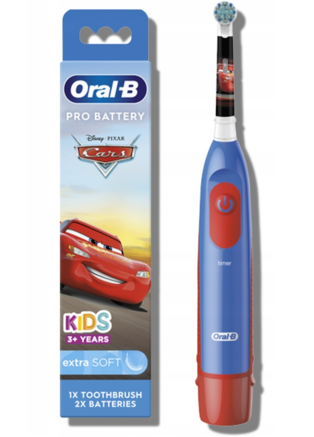 Дитяча електрична зубна щітка BRAUN DB5 Тачки Oral-B (257100295)