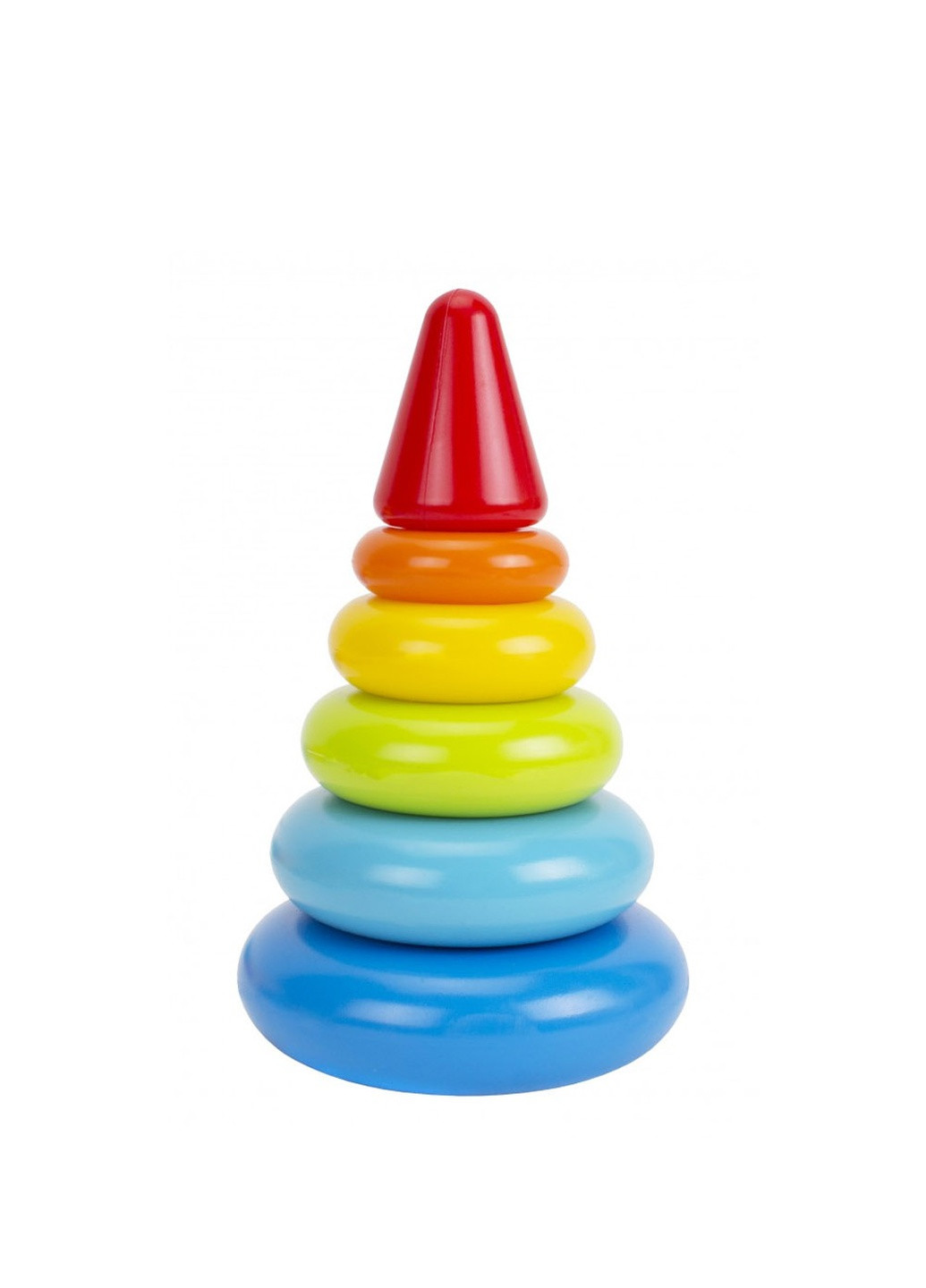 Іграшка "Пірамідка" колір різнокольоровий ЦБ-00179981 ТехноК (259466521)