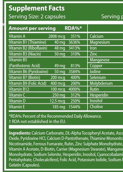 Mega Daily One Plus 60 Caps Scitec Nutrition (256726002)
