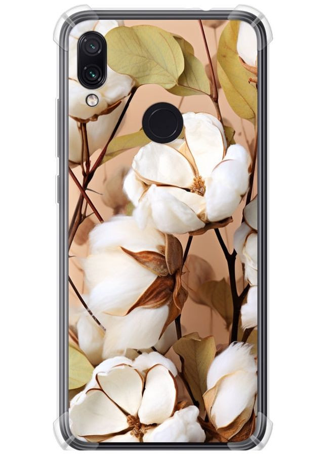 Силіконовий протиударний с посиленими кутами чохол 'Бавовна' для Endorphone Xiaomi Redmi Note 7 (267317686)