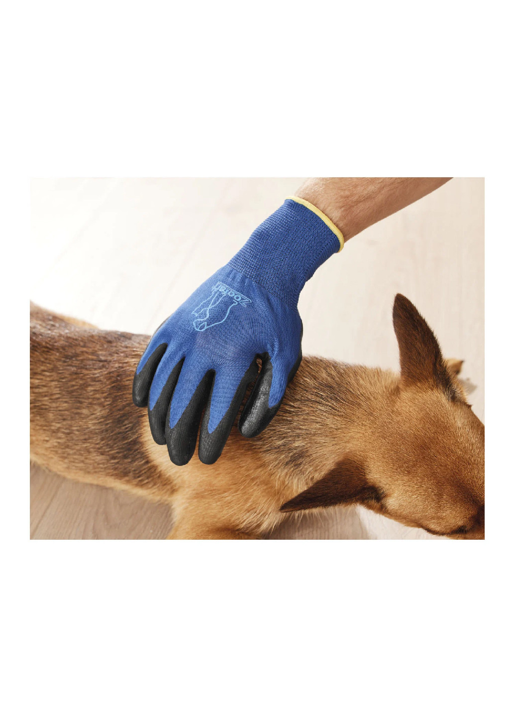Рукавички для догляду за шерстю домашніх тварин комбінований 10 Zoofari (260617556)