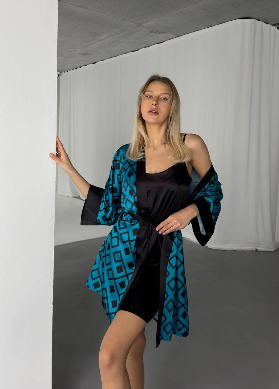 Халат та сорочка з поясом Domino жіночий халат та нічна сорочка (276975665)