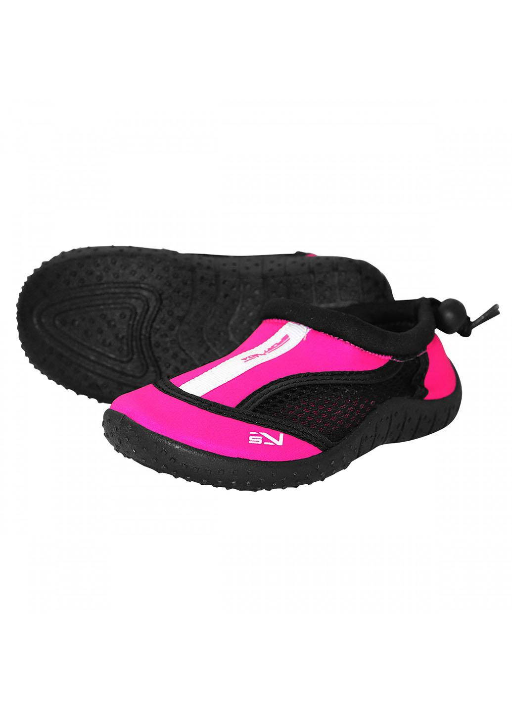 Обувь для пляжа и кораллов (аквашузы) SV-GY0001-R28 Size 28 Black/Pink SportVida (258486776)