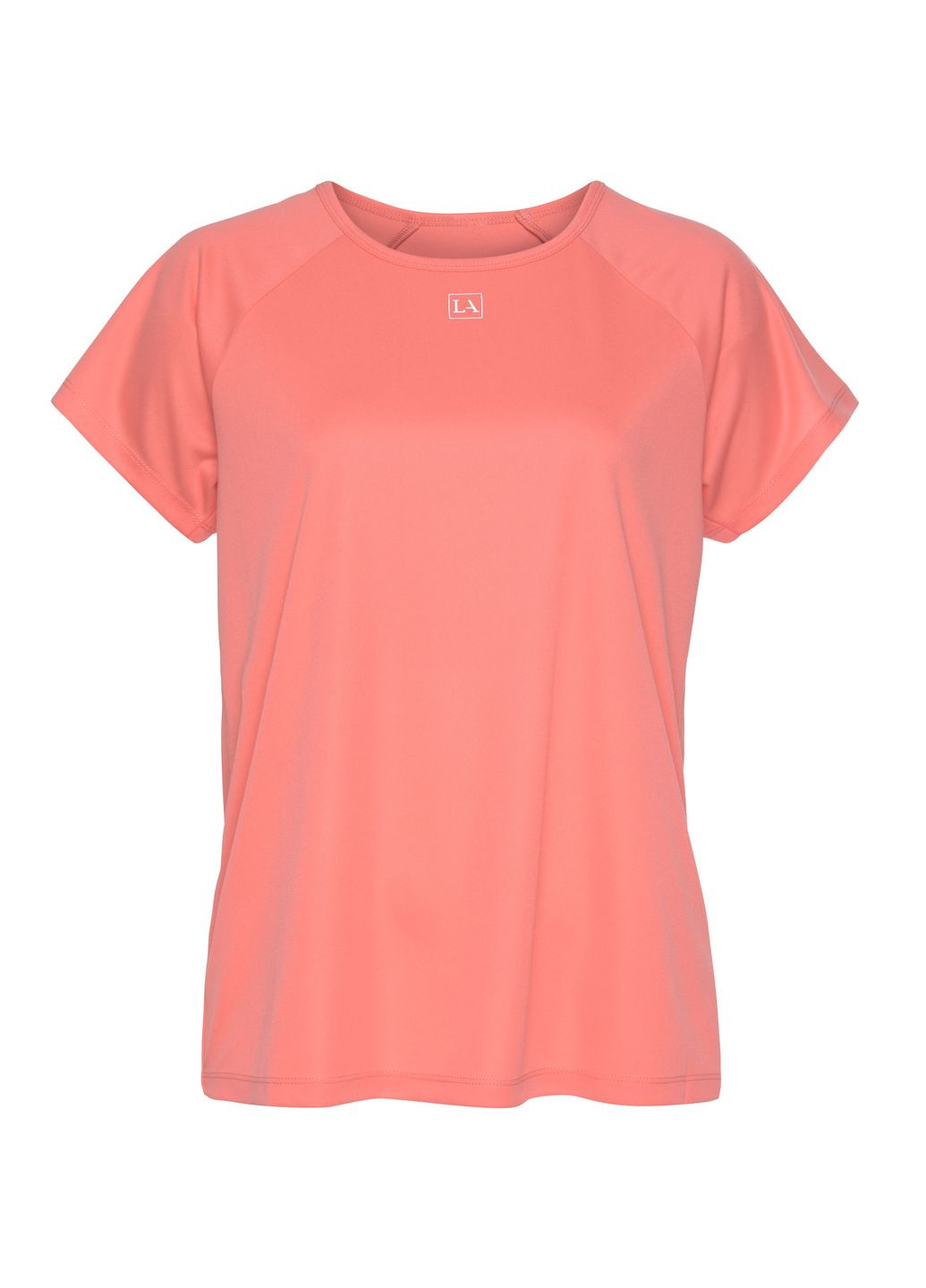 Розовая всесезон футболка Lascana