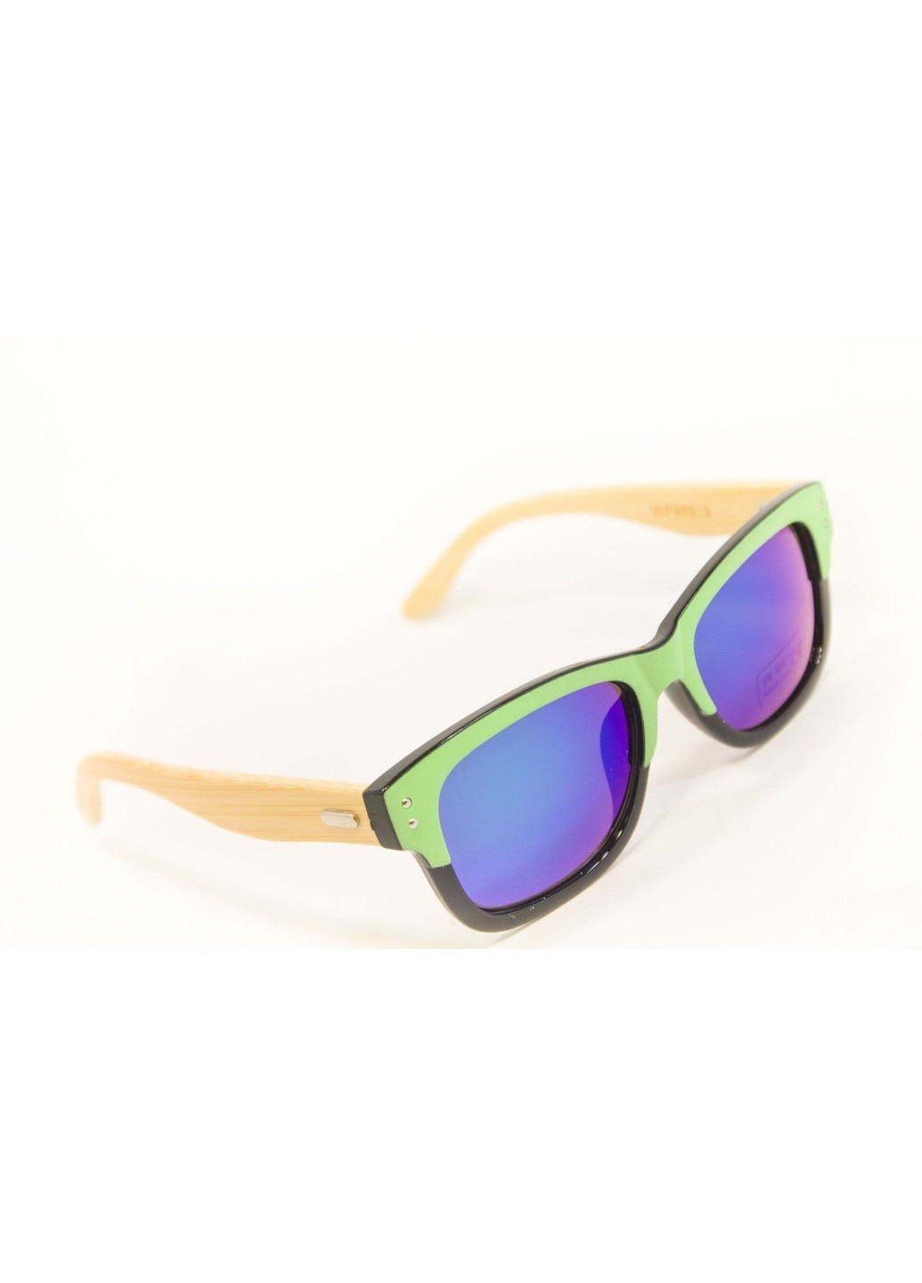 Сонцезахисні Wayfarer окуляри унісекс з дерев'яними дужками BR-S (277977849)