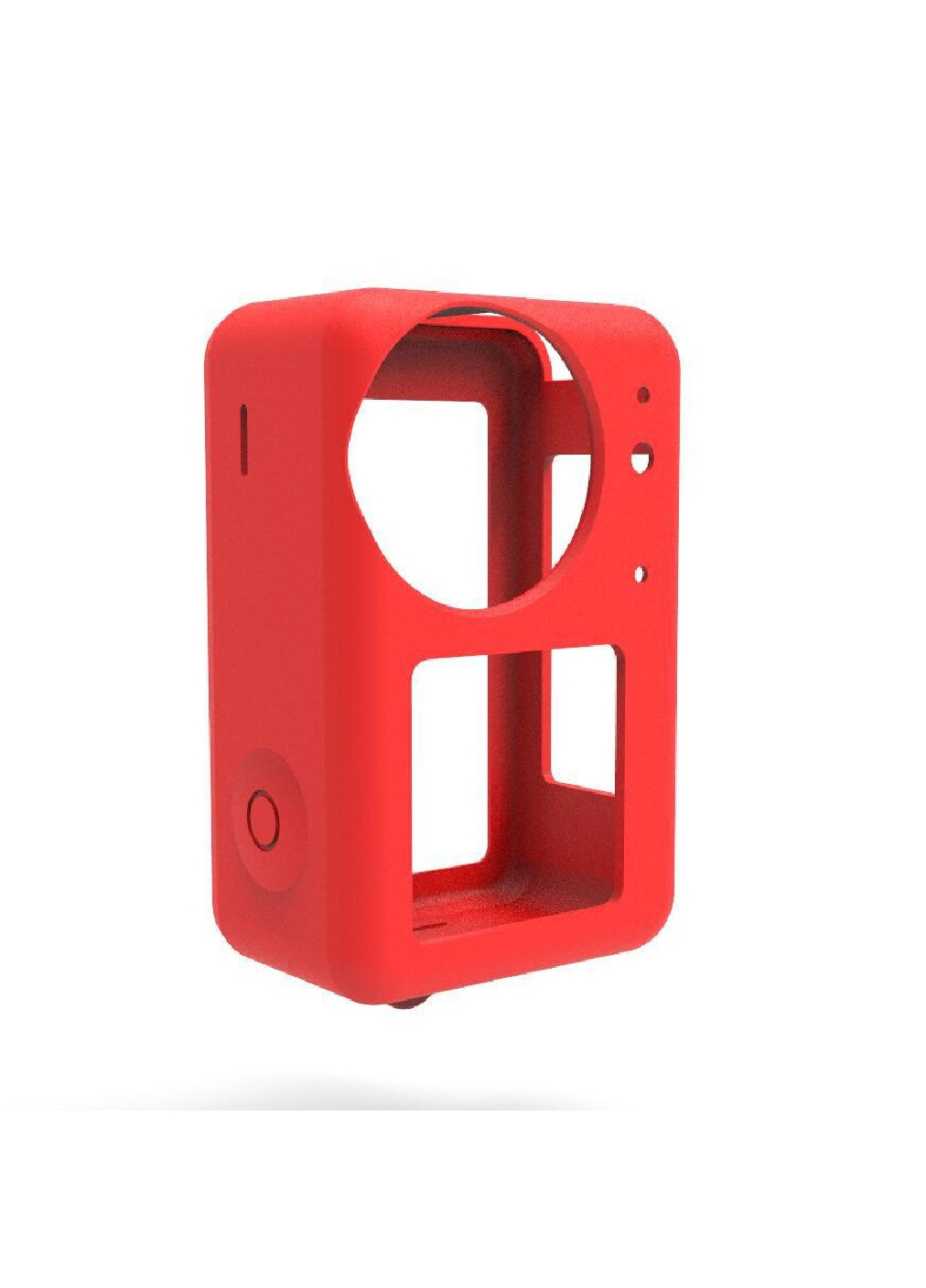 Защитный силиконовый чехол защита от пыли загрязнения царапин ударов для экшн камеры для DJI Action 3 (474923-Prob) Красный Unbranded (260377282)
