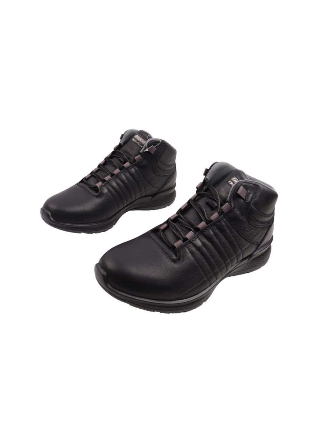 Черные ботинки мужские gri sport черные натуральная кожа Grisport