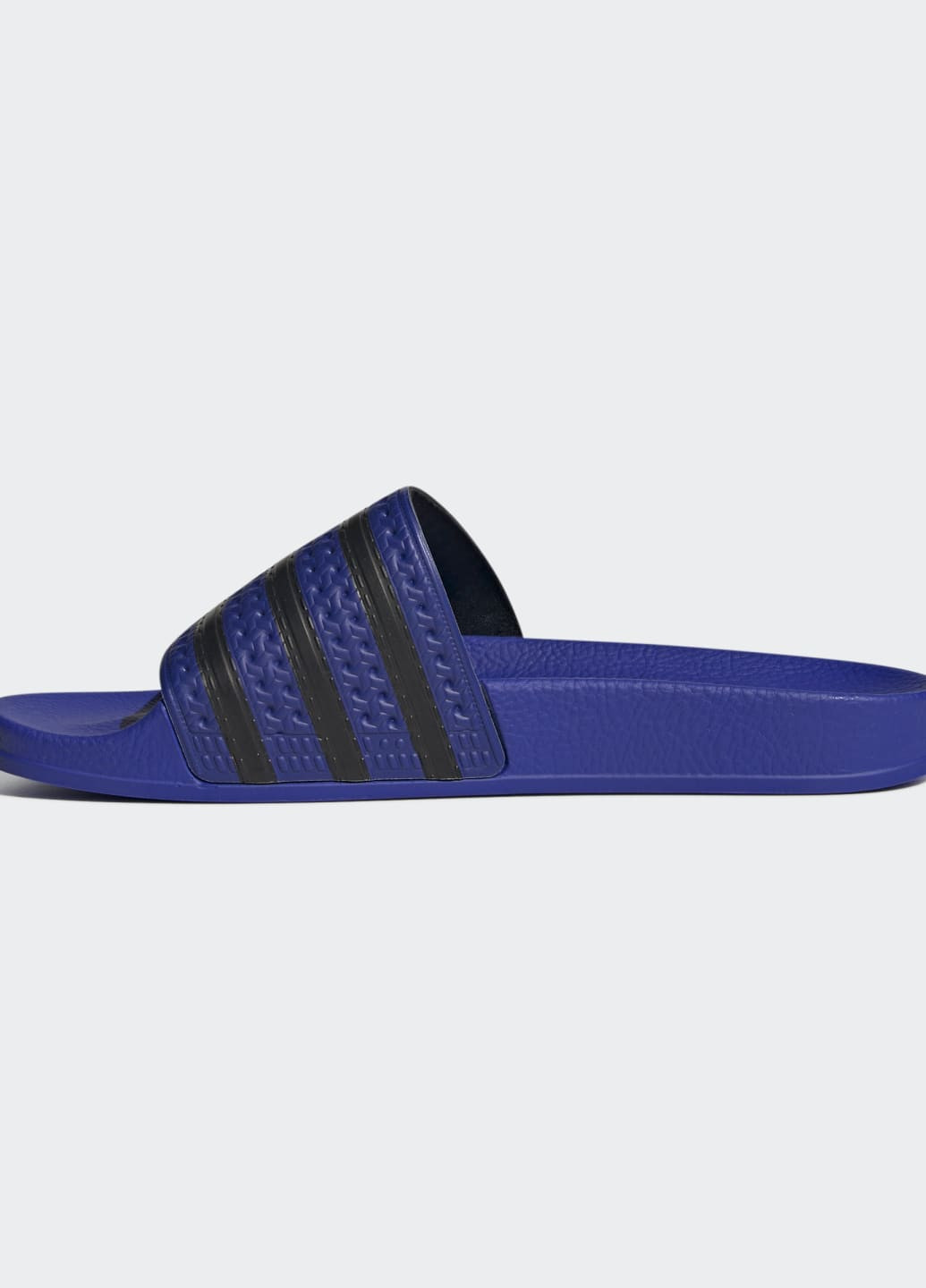 Синие шлепанцы adilette adidas