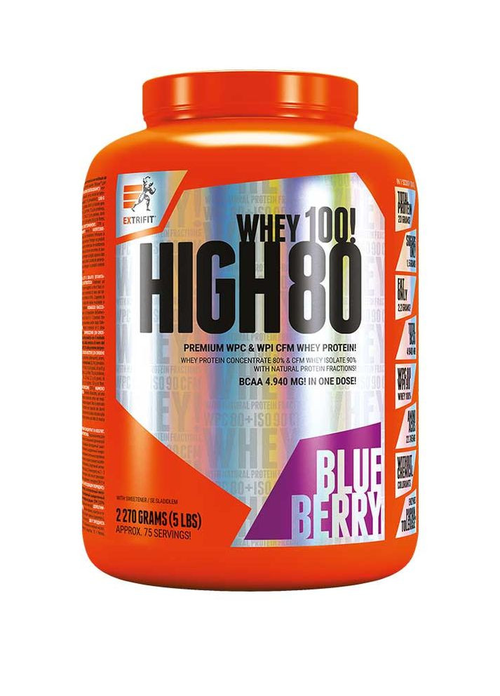 Протеїн High Whey 80 2270 g (Blueberry) Extrifit (264074357)