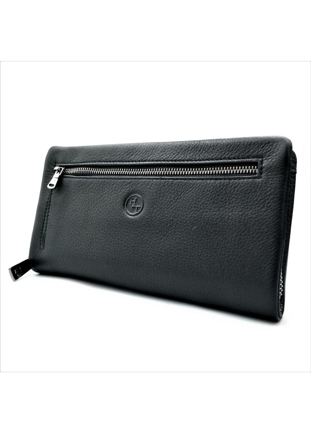 Чоловічий шкіряний клатч-гаманець 21,5 х 11,5 х 3,5 см Чорний wtro-1-162-99А Weatro (272950002)