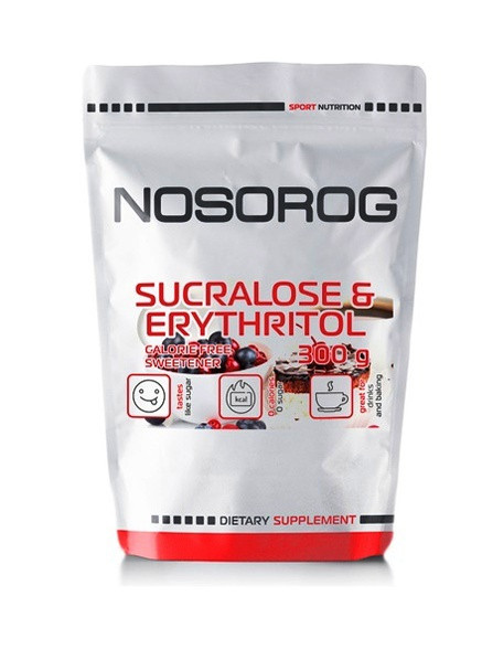 Sucralose & Erythritol 300 g /150 servings/ Nosorog Nutrition (258499622)