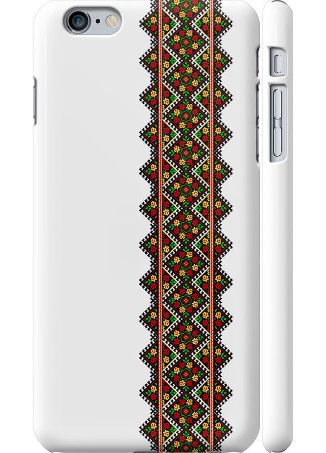 3D пластиковий матовий чохол 'Вишиванка 17' для Endorphone Apple iPhone 6s Plus (269344725)
