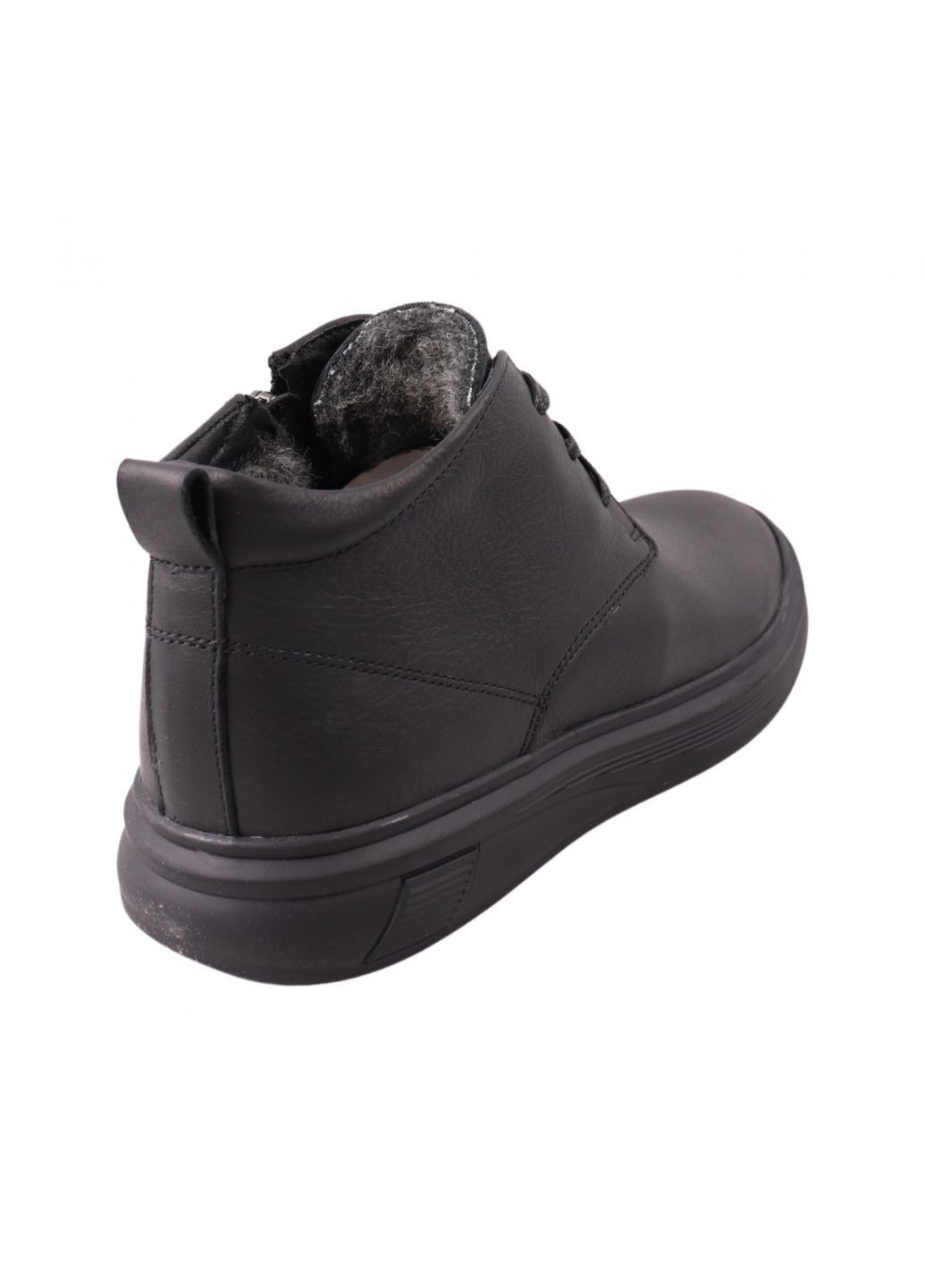 Черные ботинки мужские черные натуральная кожа Marion