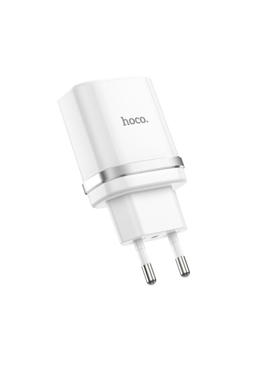 Сетевое зарядное устройство C12Q USB QC цвет белый ЦБ-00218831 Hoco (259442911)