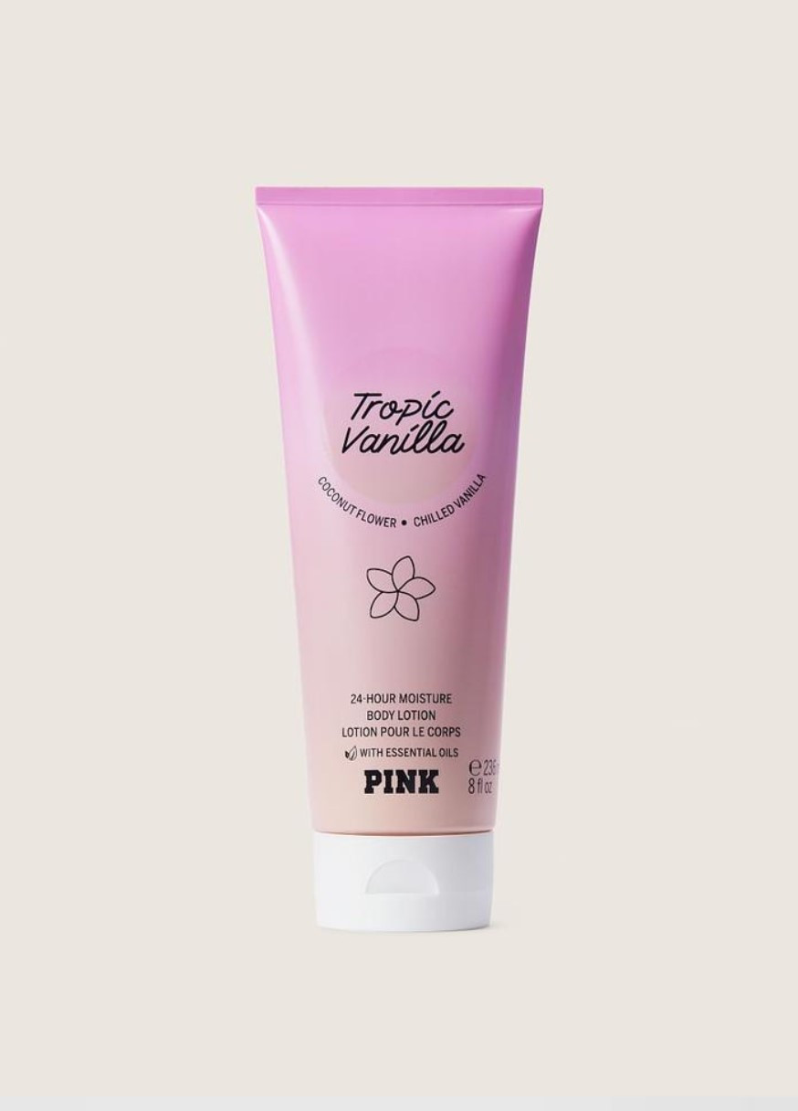 Лосьон для тела Victoria's Secret Basic Vanilla Body Lotion 236 мл Pink (268662510)