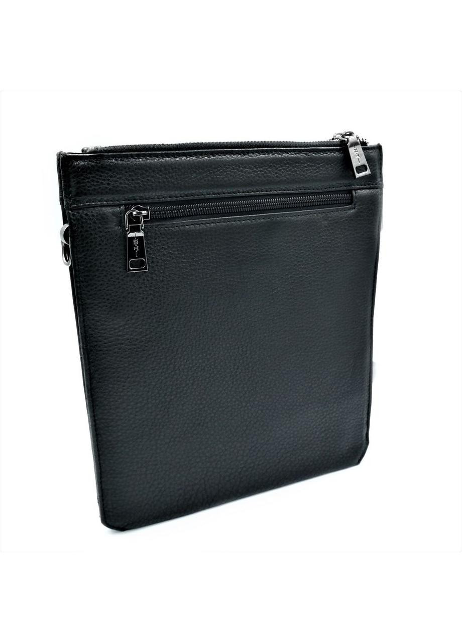 Чоловіча шкіряна сумка HTLeather чорного кольору SKL85-296486 New Trend (259161370)