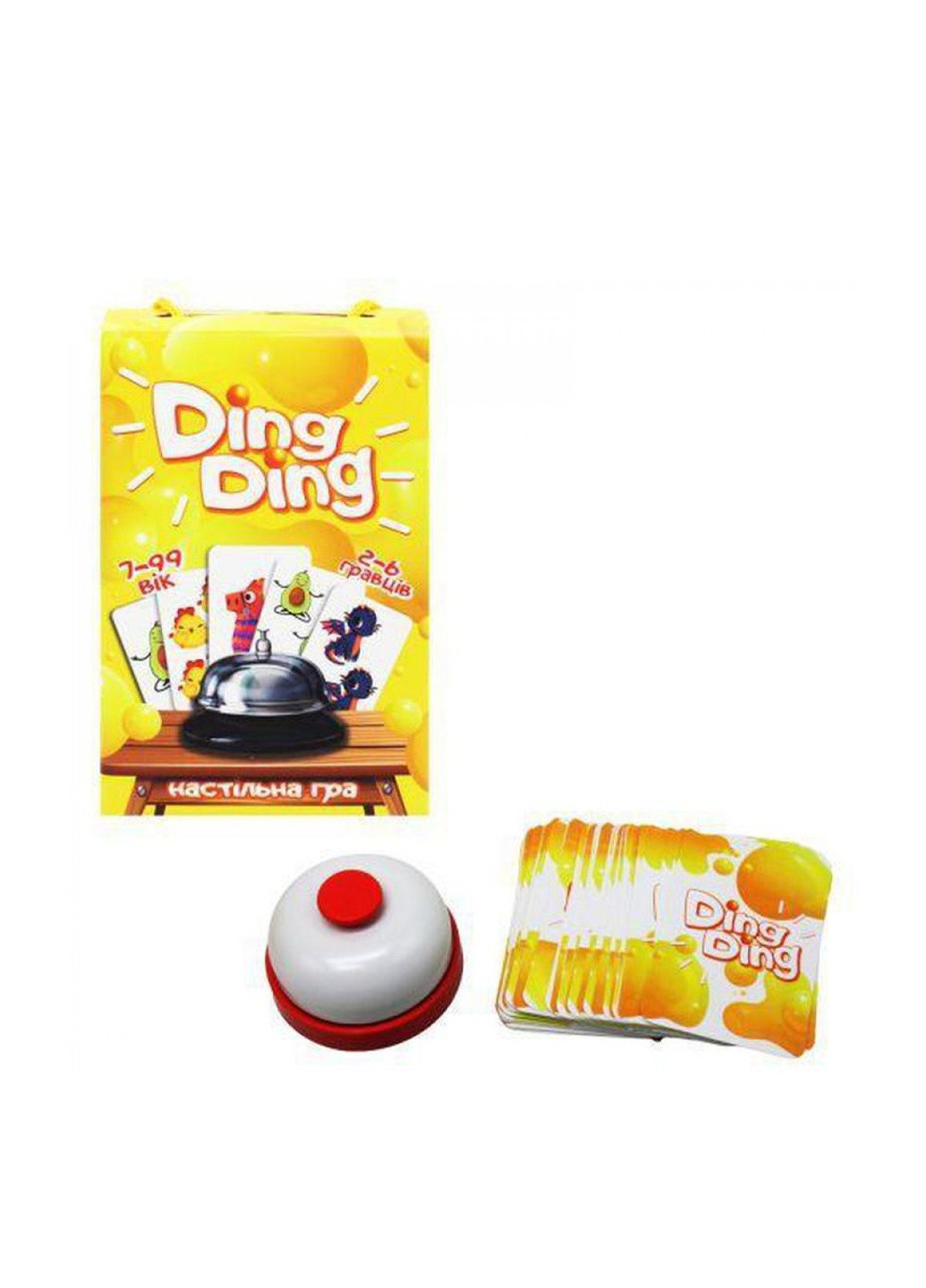 Настольная игра "Ding ding" цвет разноцветный ЦБ-00187186 Strateg (259464904)