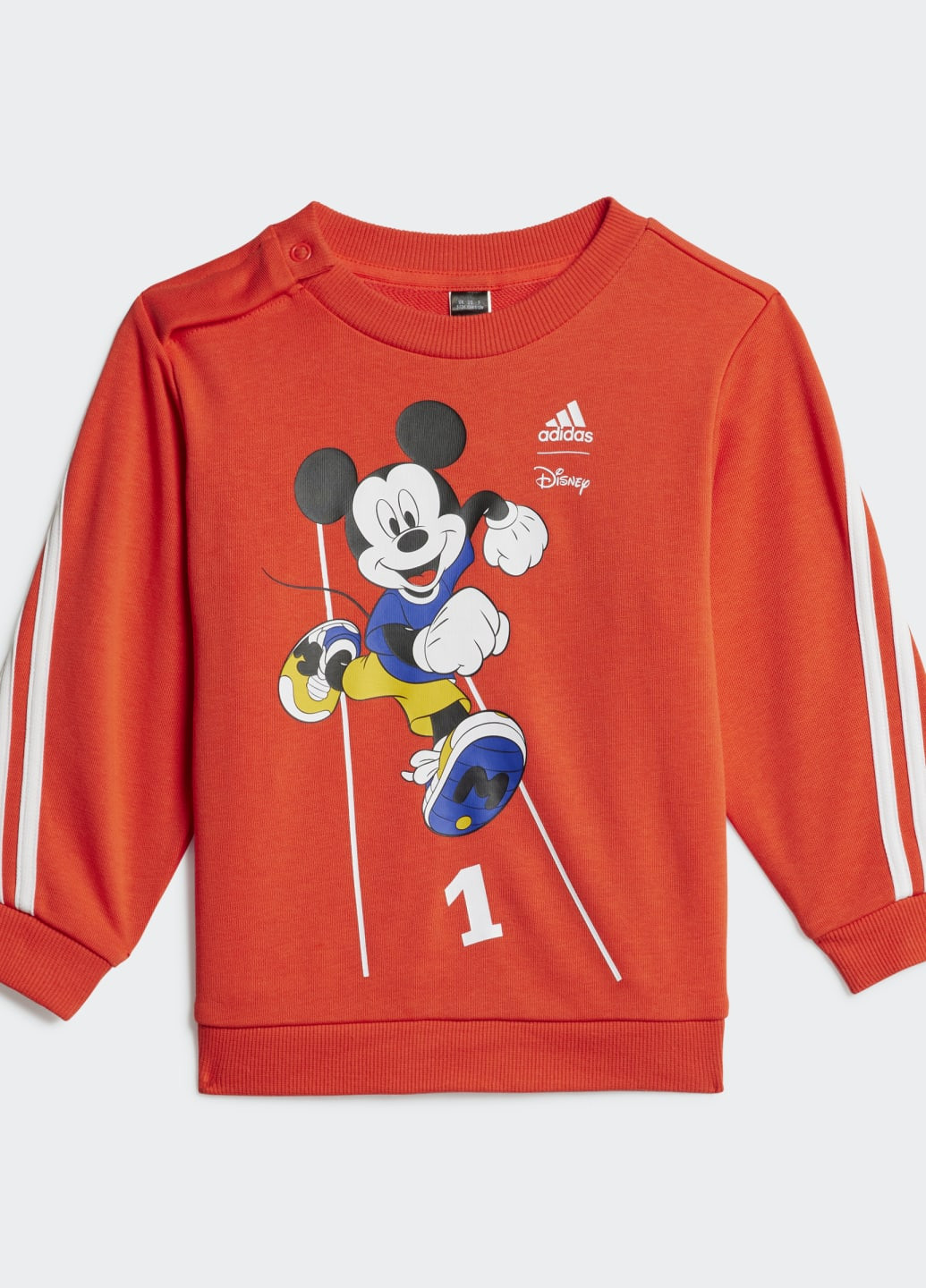 Комплект: свитшот и брюки x Disney Mickey Mouse adidas (260648233)