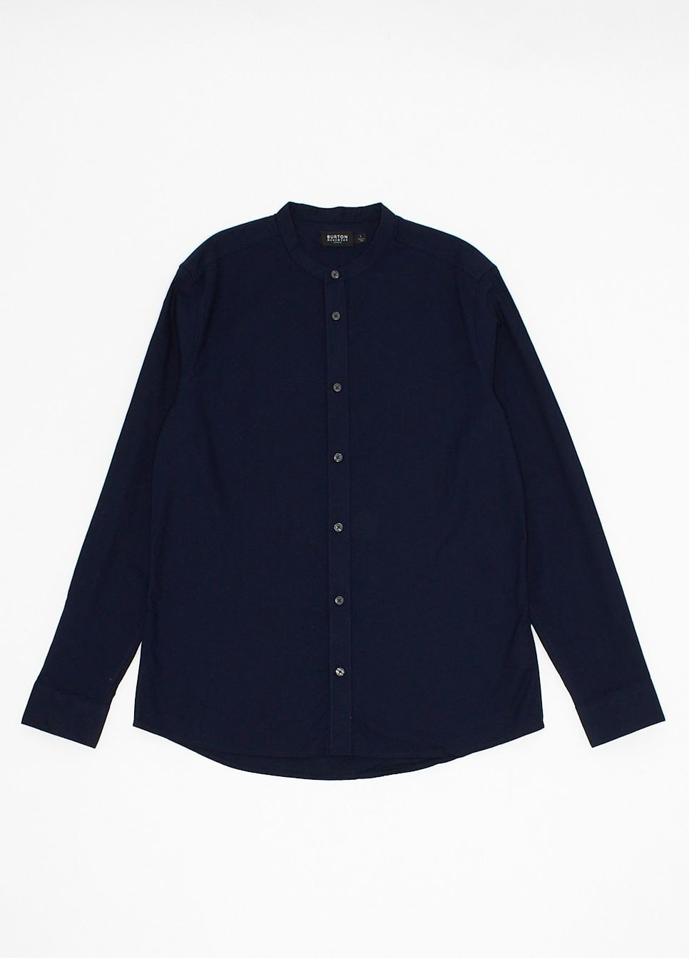 Темно-синяя рубашка Burton Menswear