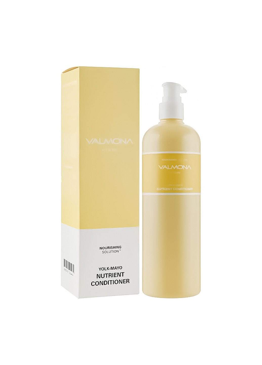 Живильний кондиціонер для волосся з яєчним жовтком Nourishing Solution Yolk-Mayo Nutrient Conditioner 480 мл Valmona (276844140)
