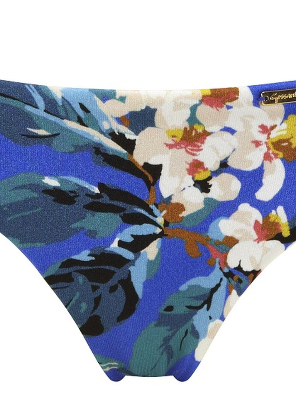 Голубой летний купальник blossom 11271/11273 раздельный, бандо Gossard