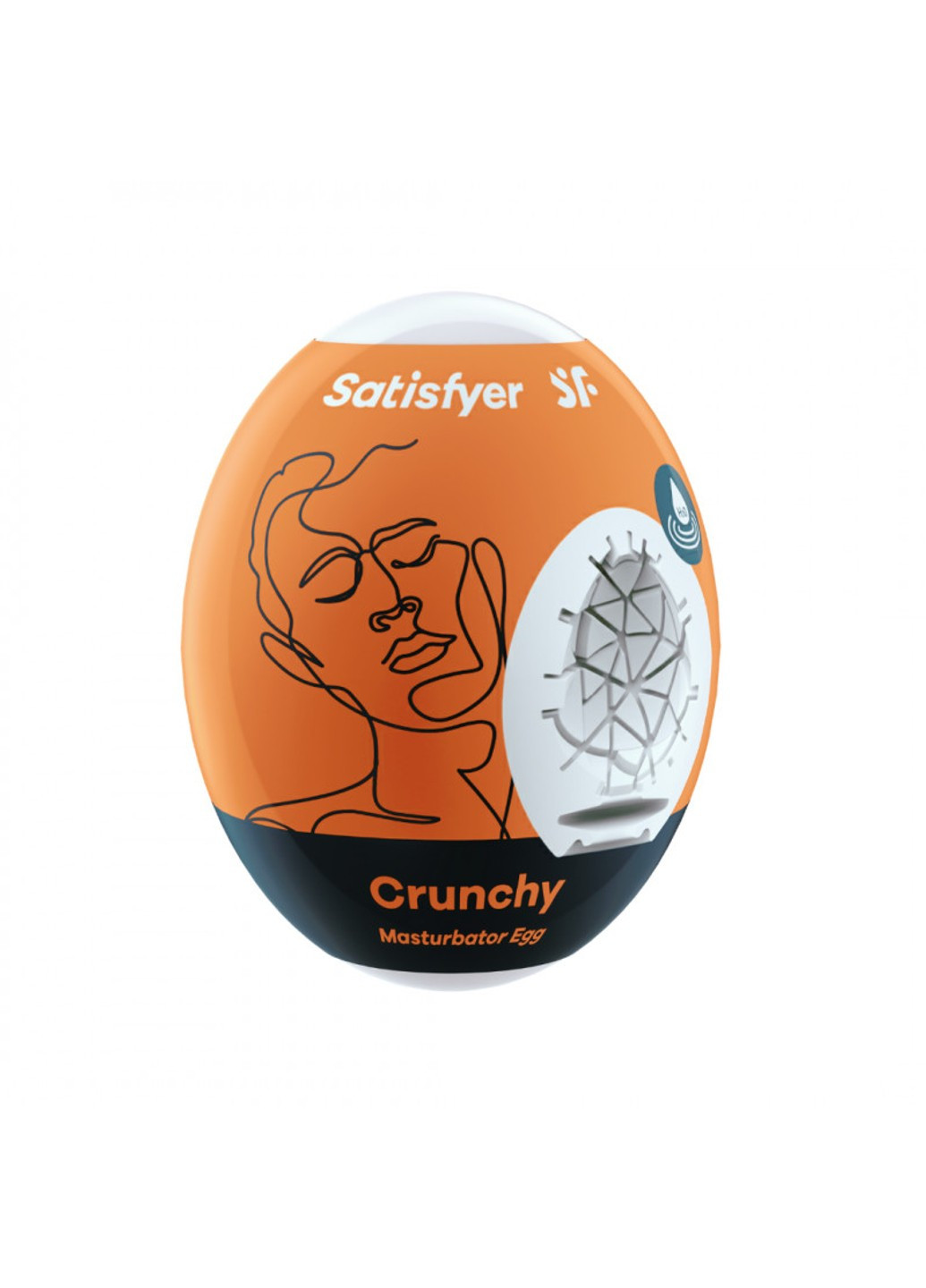 Мастурбатор-яйце Egg Crunchy (Німеччина) Satisfyer (258261527)