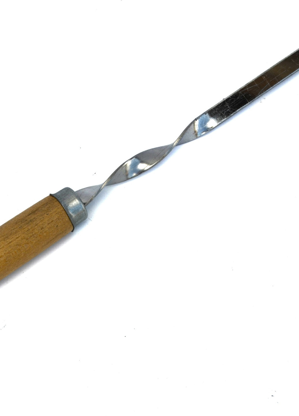 Шампур з дерев’яною ручкой 450*10 мм Троян (257974698)