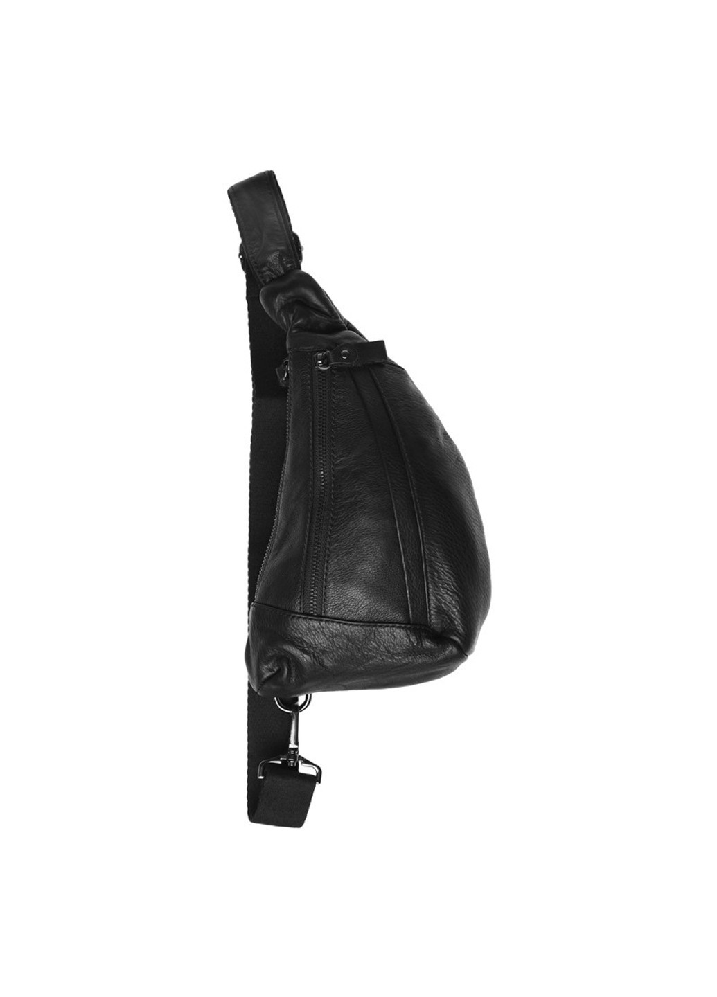 Mужской кожаный рюкзак через плечо K18807-black Keizer (266144085)