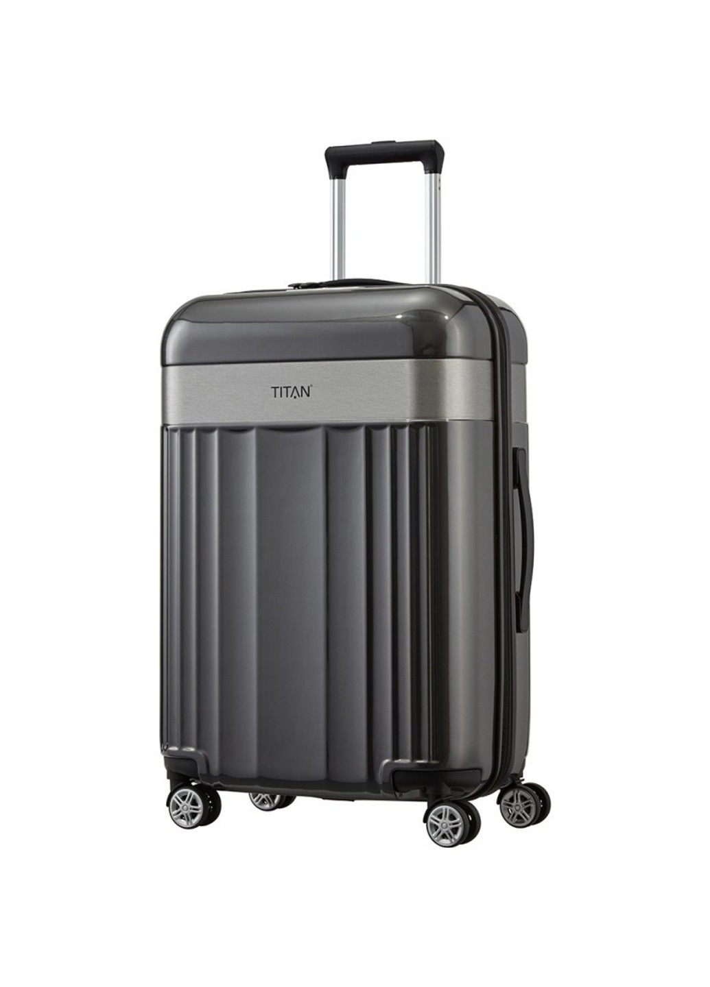 Чемодан 45х67х27 см SPOTLIGHT FLASH / Anthracite M Ti831405-04 Titan (262449309)