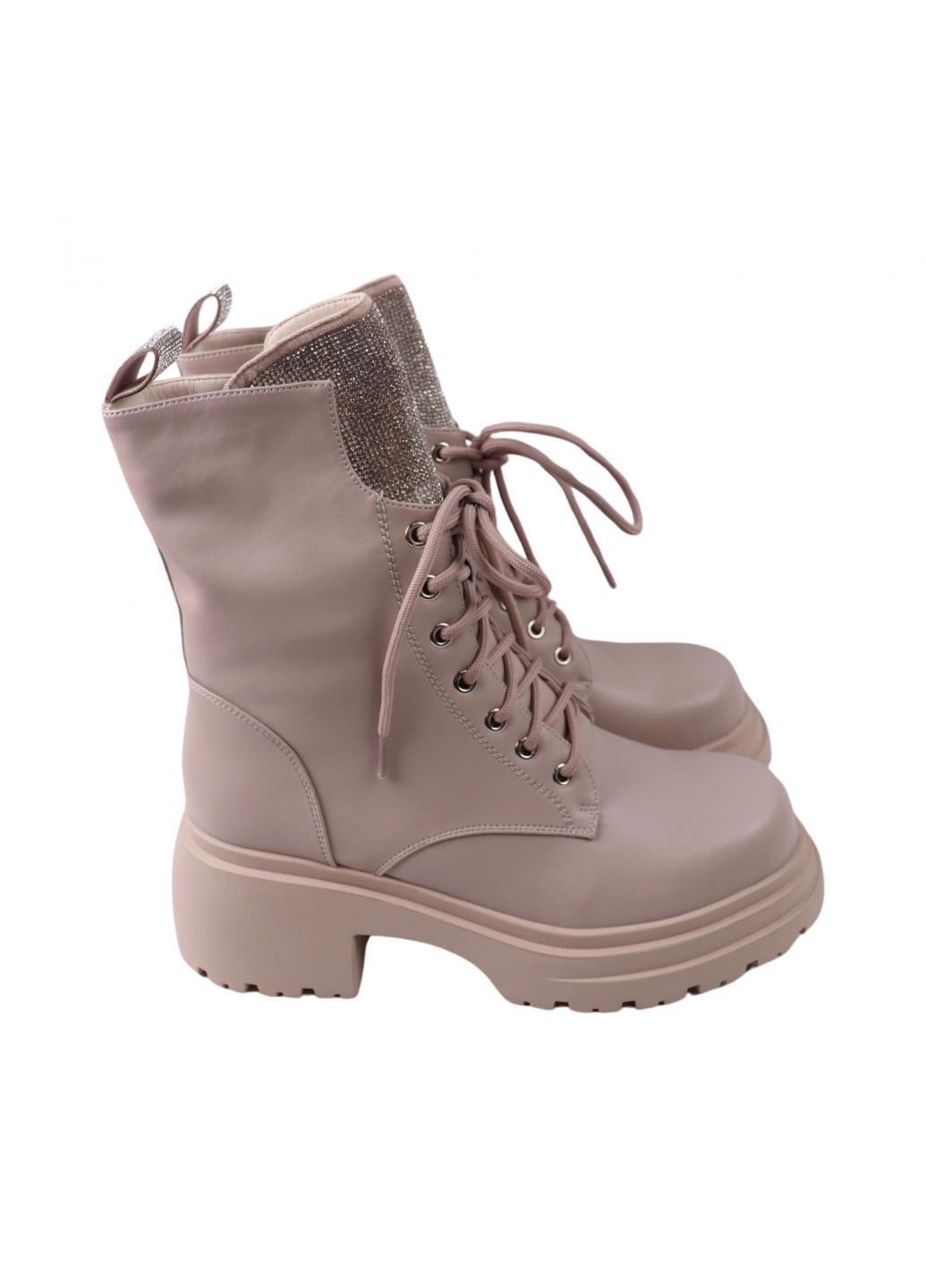 ботинки женские бежевые натуральная кожа Nina Mosconni