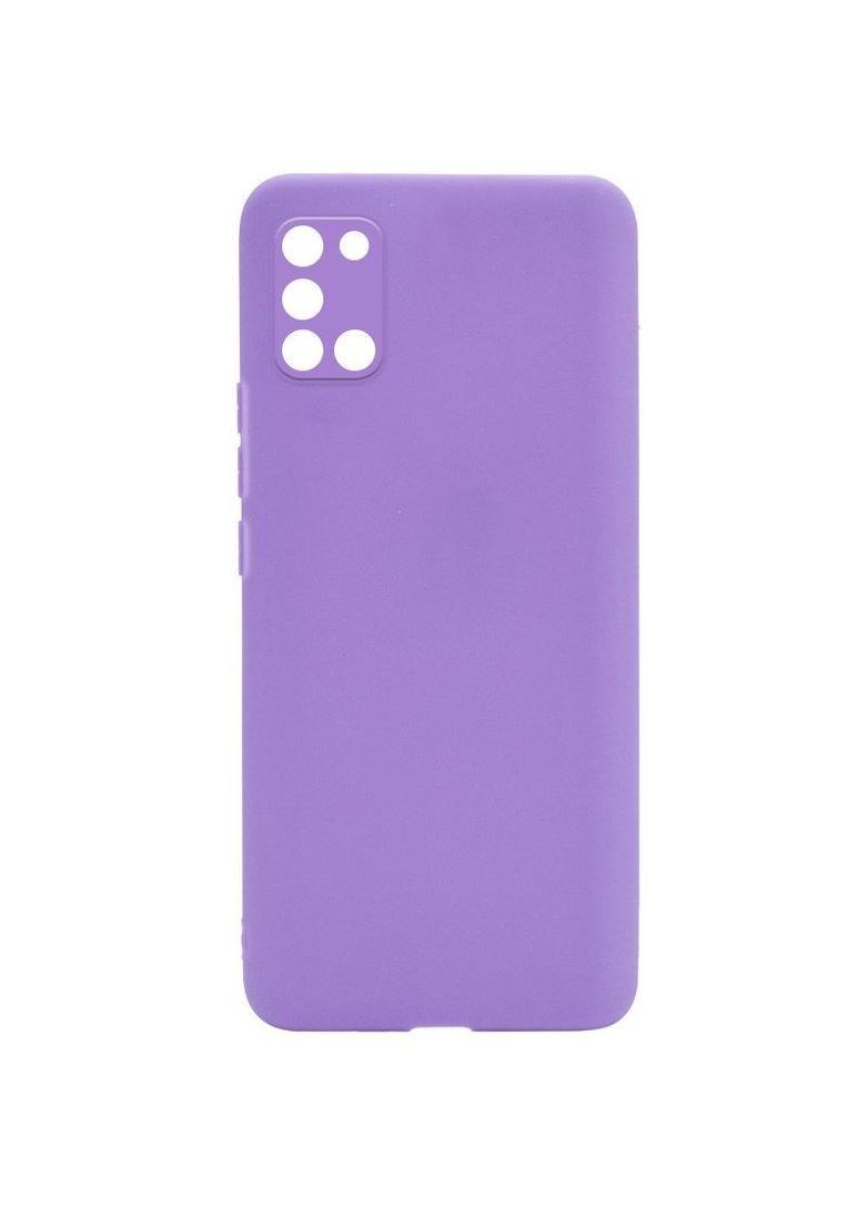 Цветной силиконовый чехол с защитой камеры для Samsung Galaxy A31 Epik (268029823)