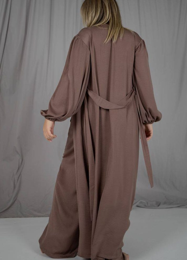 Бежева женский пижамнй костюм тройка цвет капучино р.l/xl 448619 New Trend