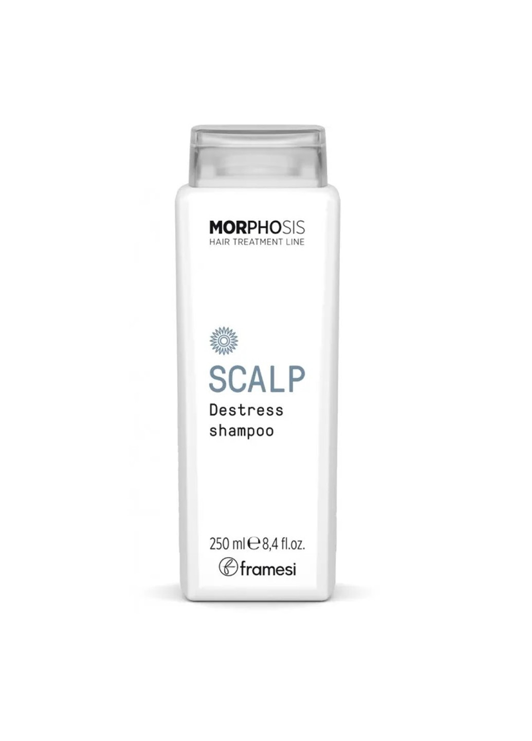 Заспокійливий шампунь з ферментованим екстрактом арніки Morphosis Destress Shampoo 250 мл Framesi (260478877)