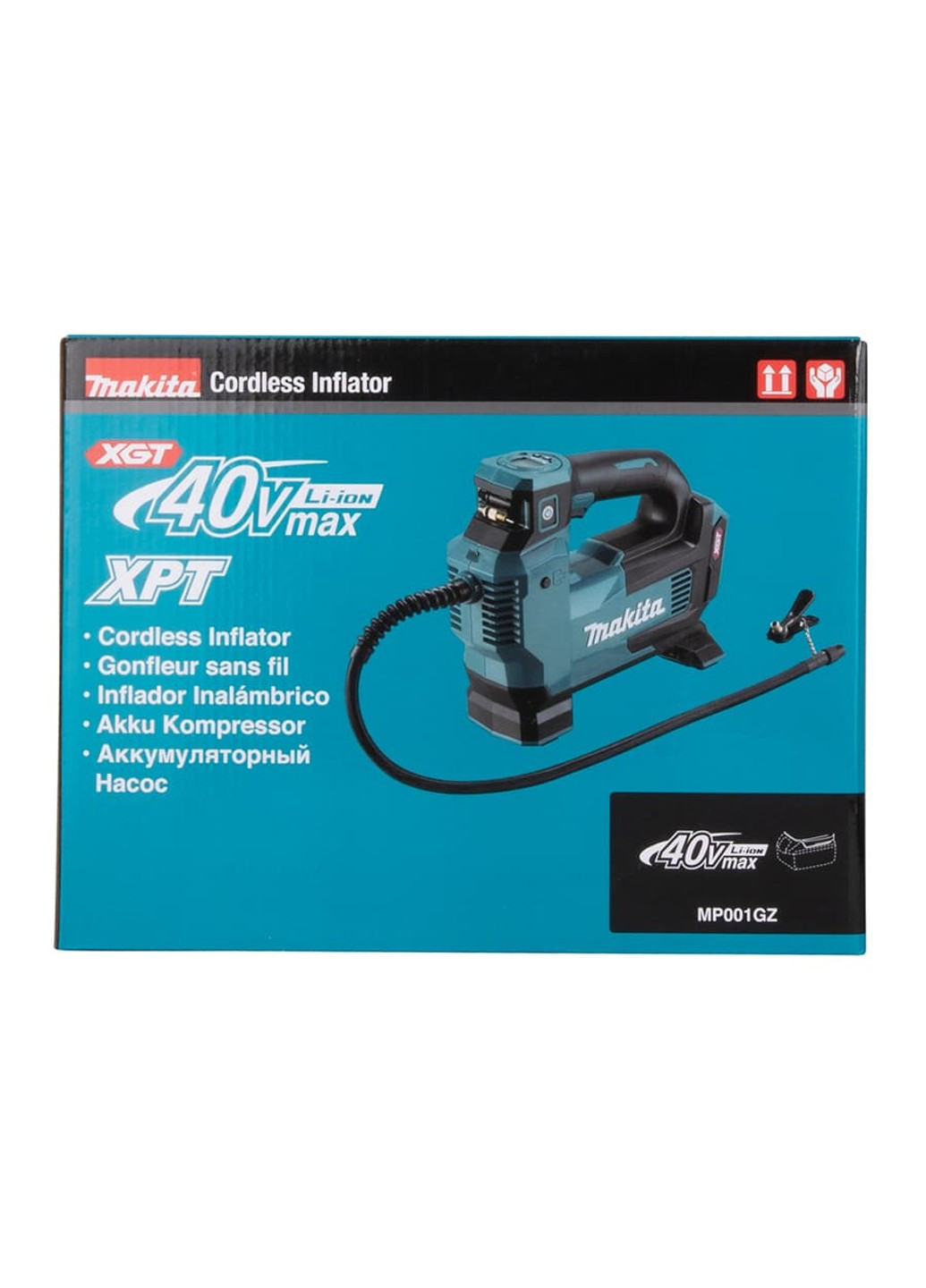 Насос акумуляторний MP001GZ (без акумуляторів та зарядного пристрою) Makita (258149995)