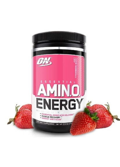 Essential Amino Energy 270 g /30 servings/ Juicy Strawberry Optimum Nutrition (256722614)