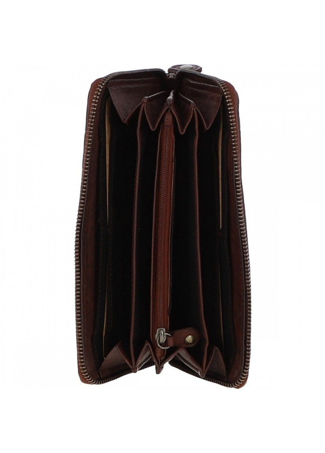 Женский кожаный кошелек Ashwood D81 Cognac (Коньячный) Ashma (269993995)