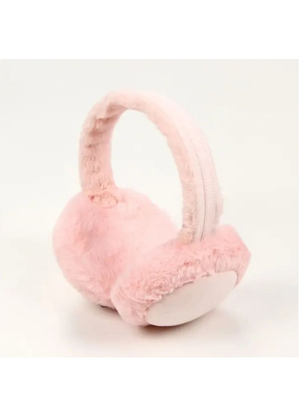 Хутряні навушники складні Рожевий One Size No Brand (276004468)