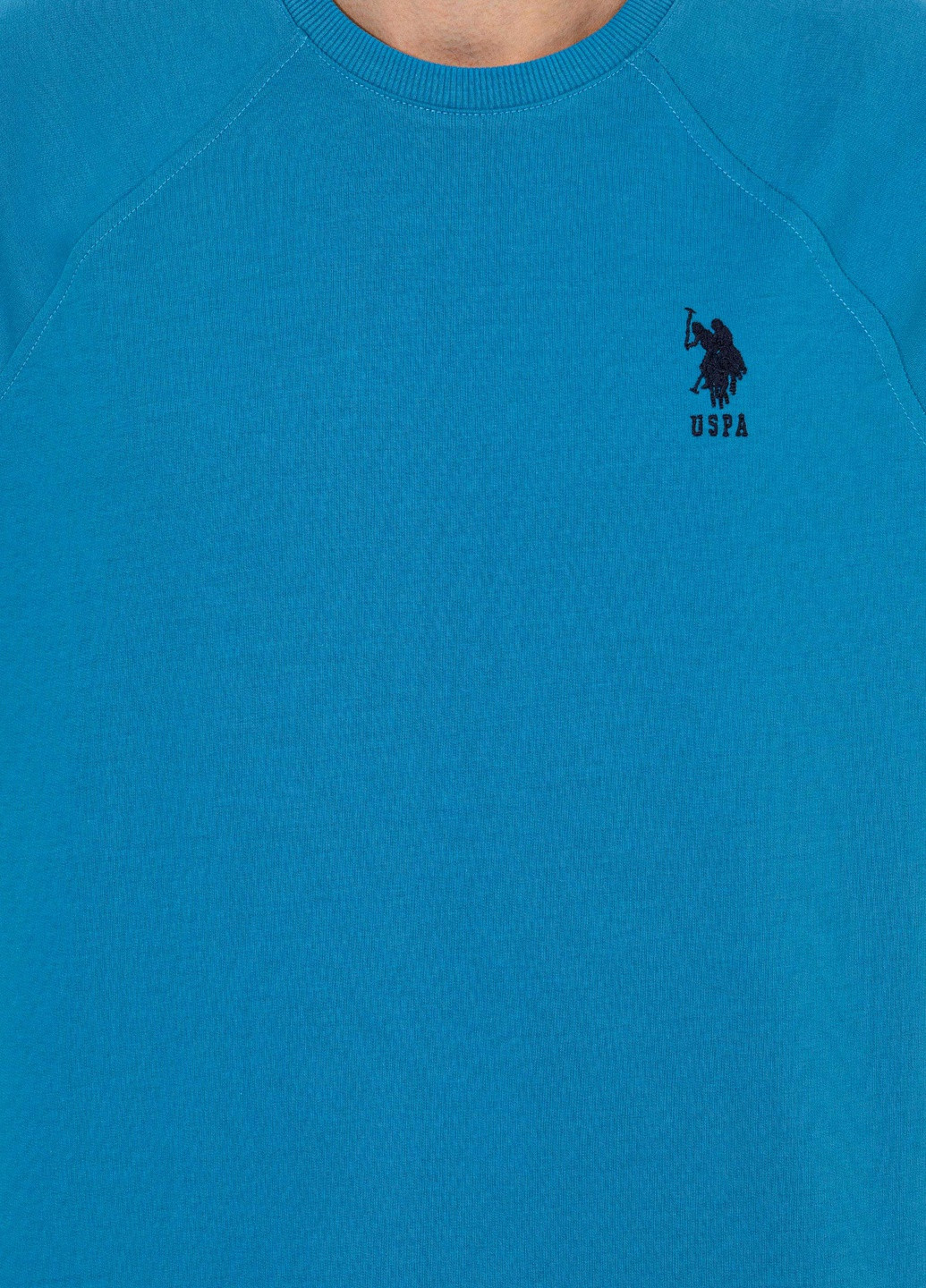 Світшот чоловічий U.S. Polo Assn. - крій синій - (258387949)