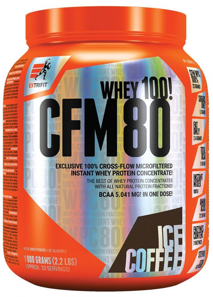 Протеин CFM Instant Whey 80 1000 g (Ice Coffee) Extrifit (263134569)