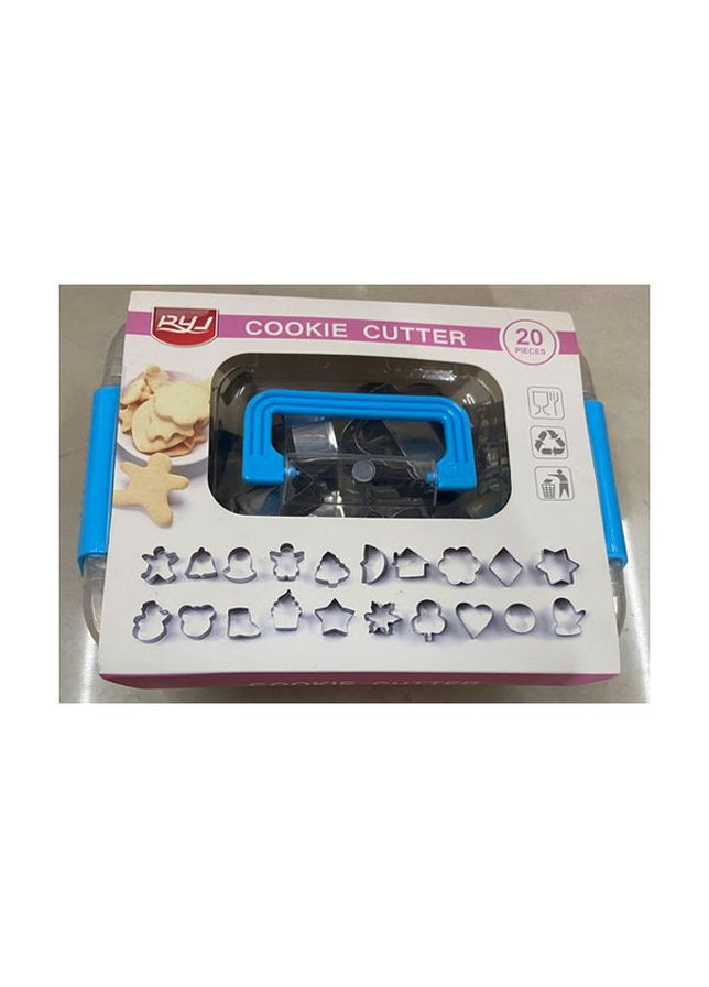 Формочки фігурні для печива "Christmas" 20шт/наб 20.5*15см Home (268542426)