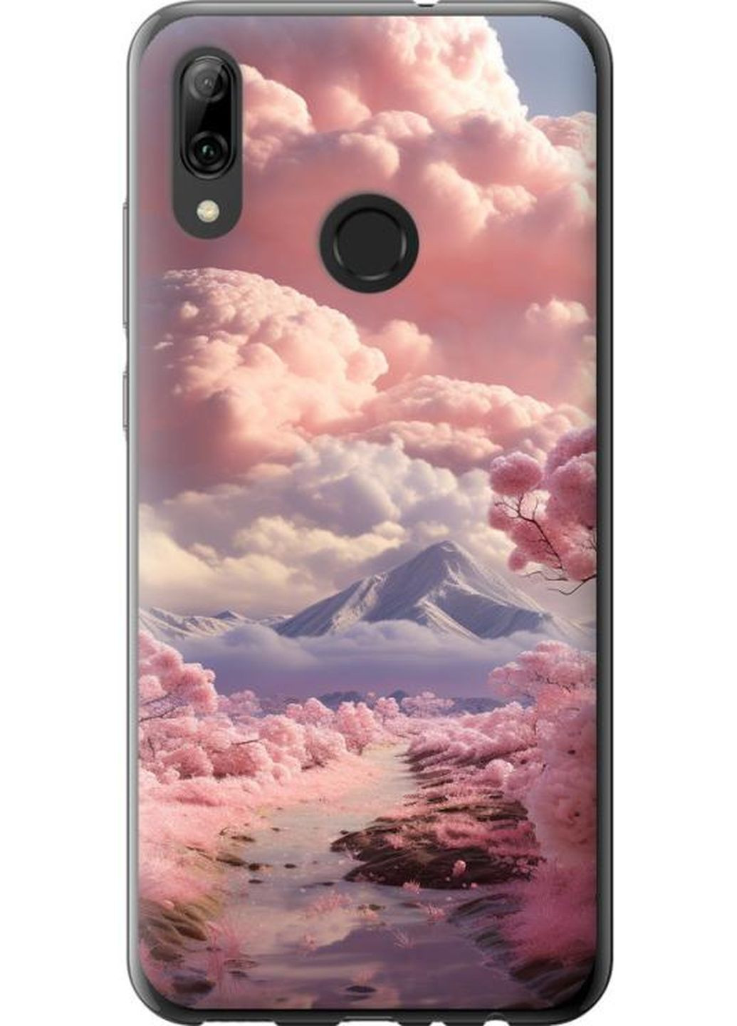 Чохол на Huawei P Smart 2019 Рожеві облака MMC (268123096)