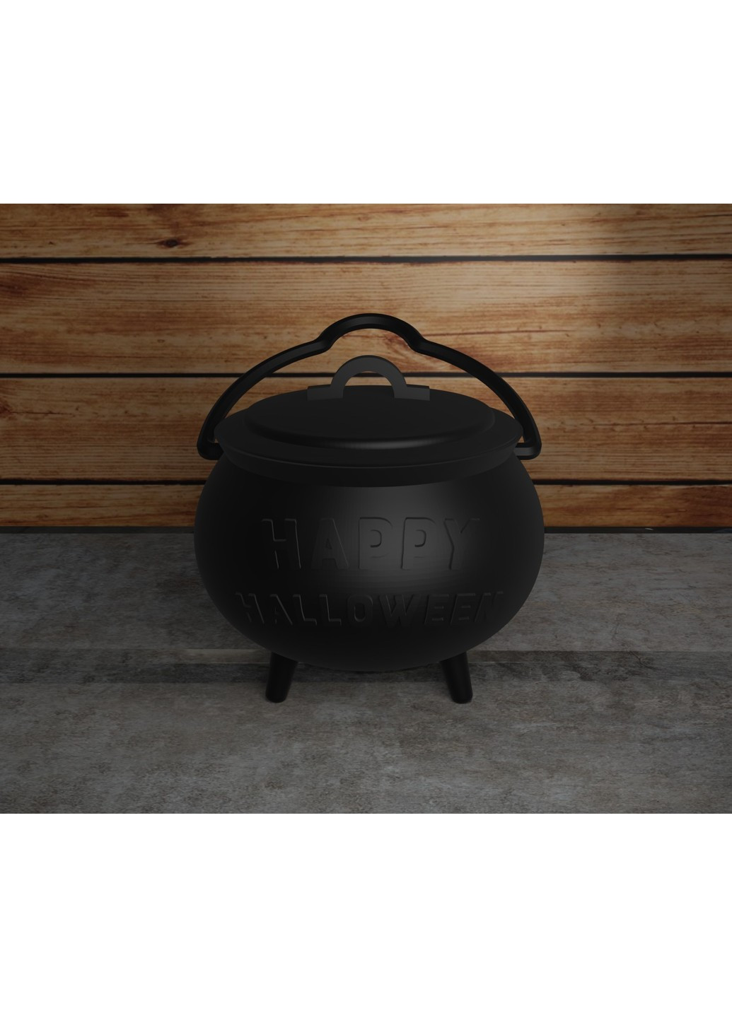 Горщик лепрекона «Happy Halloween» з кришкою ЗаСвіт (266425080)