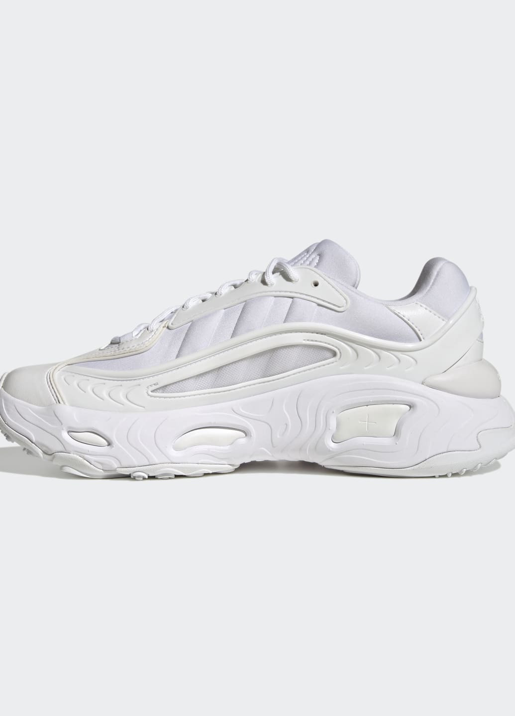 Белые всесезонные кроссовки oznova adidas