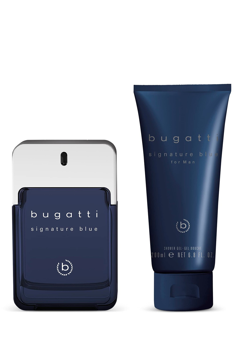 Подарунковий набір туалетна вода та гель для душу для чоловіків Signature Blue Bugatti (277812680)